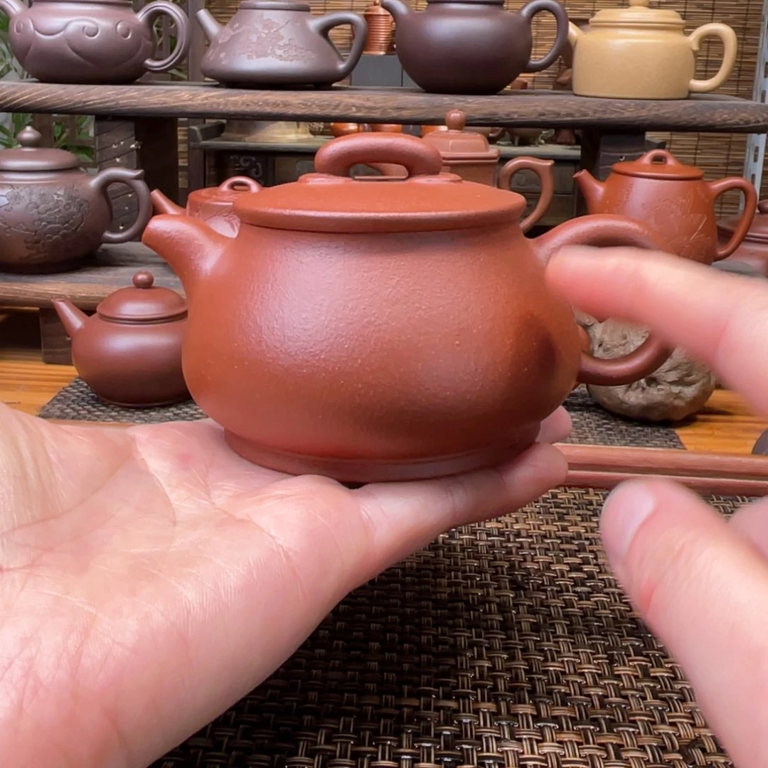 茶壶紫砂宜兴原矿紫砂手工制180