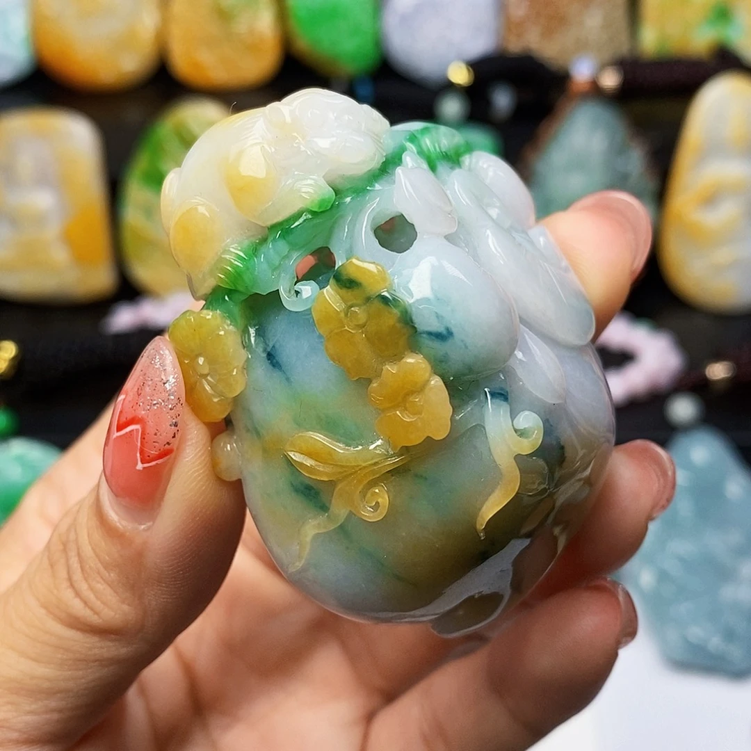 定制翡翠未镶嵌翡翠A货一物一证