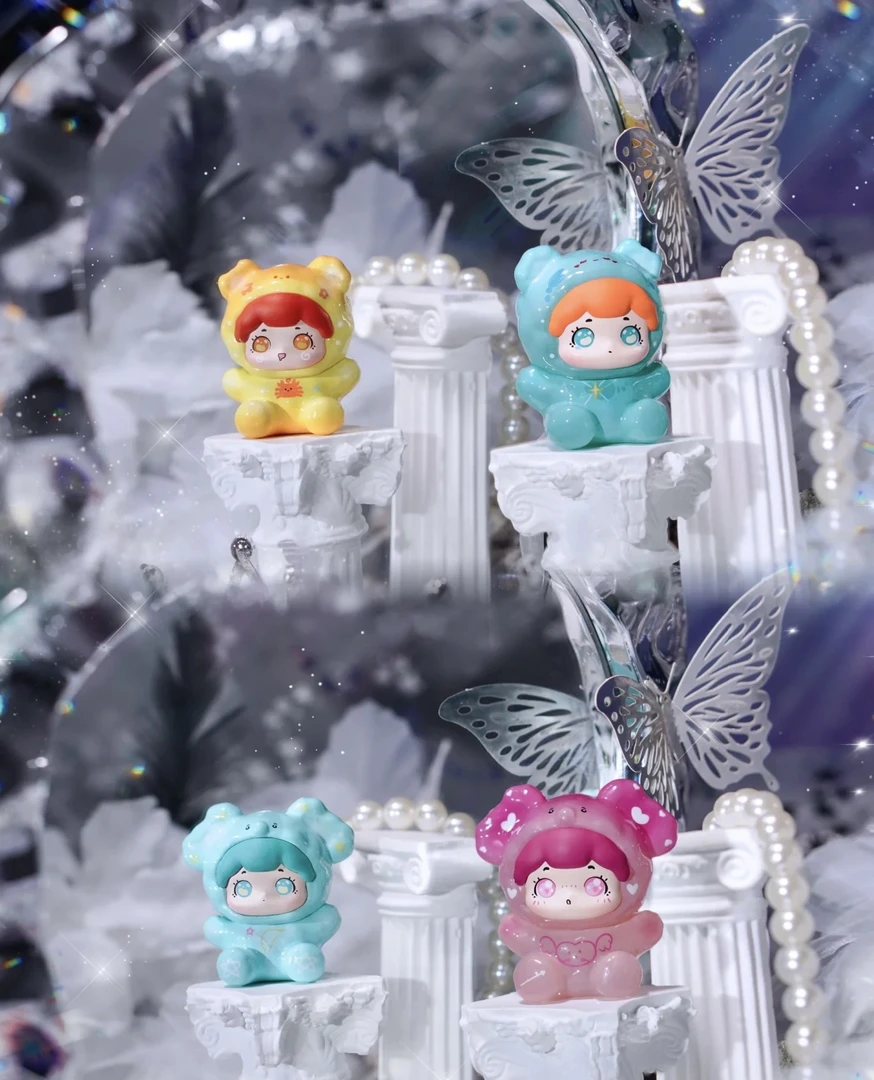 【阿V专属】官方正品潮玩抱抱星座萌宠系列盲盒萌粒(踩后三位)