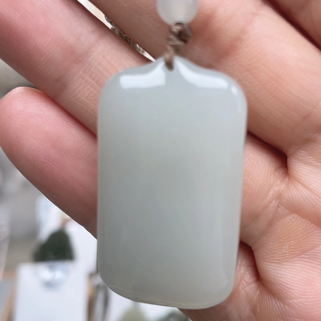 和田玉未镶嵌颈饰简***好