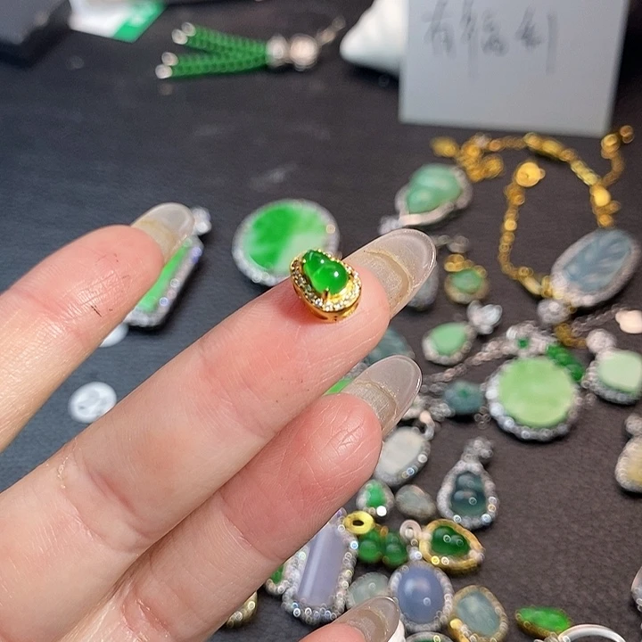 项链未镶嵌翡翠555555555