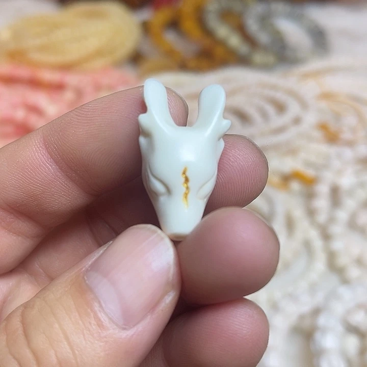 鹿骨手串/手链鹿头三通卡17