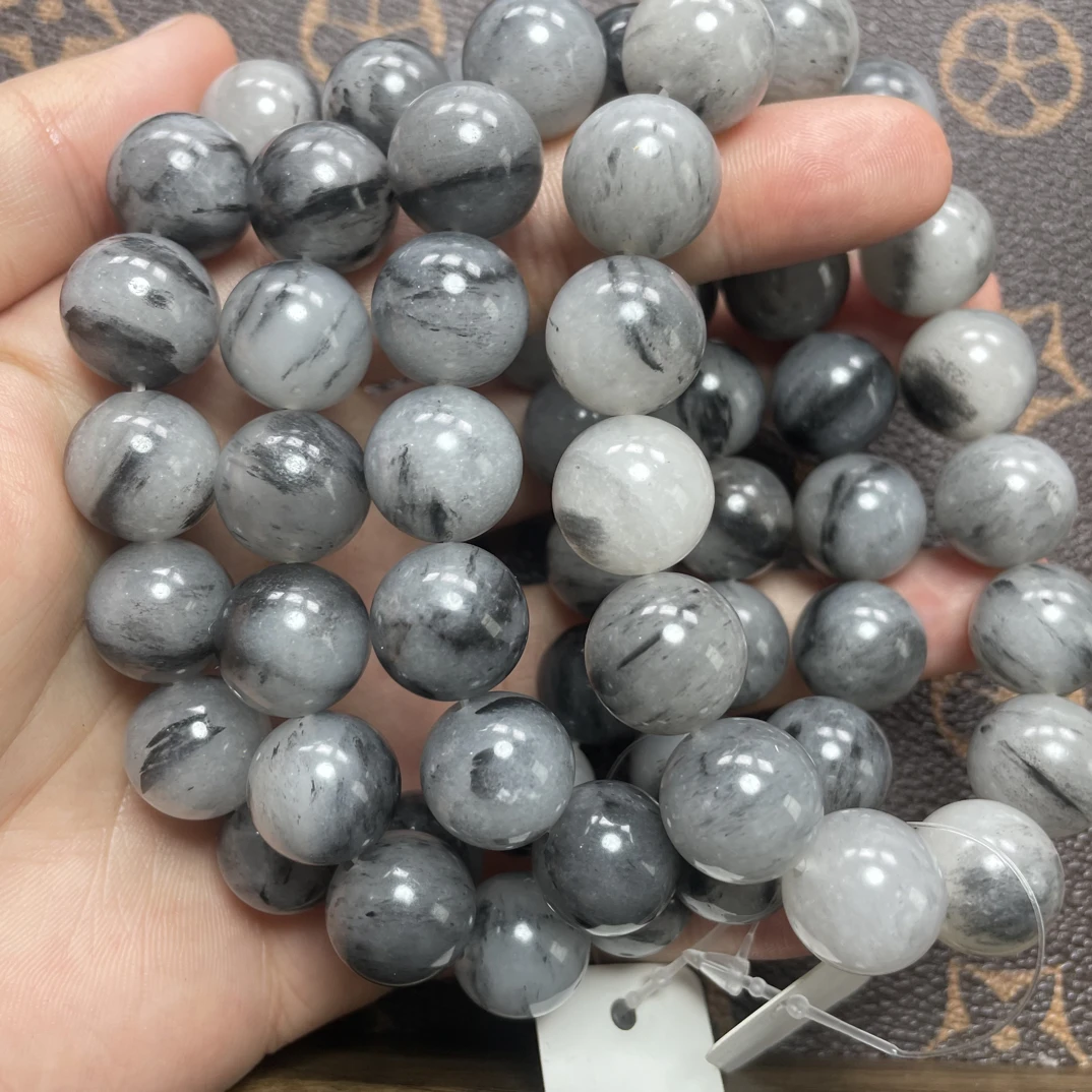 新疆料精品青花手串