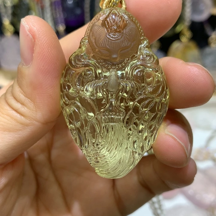 水晶颈饰未镶嵌天然