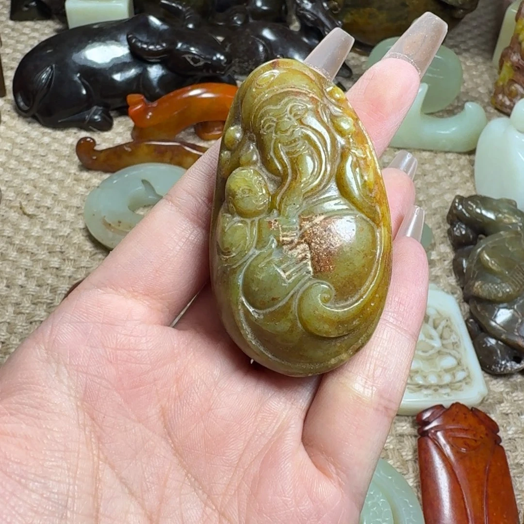 吊坠白玉菩提挂件