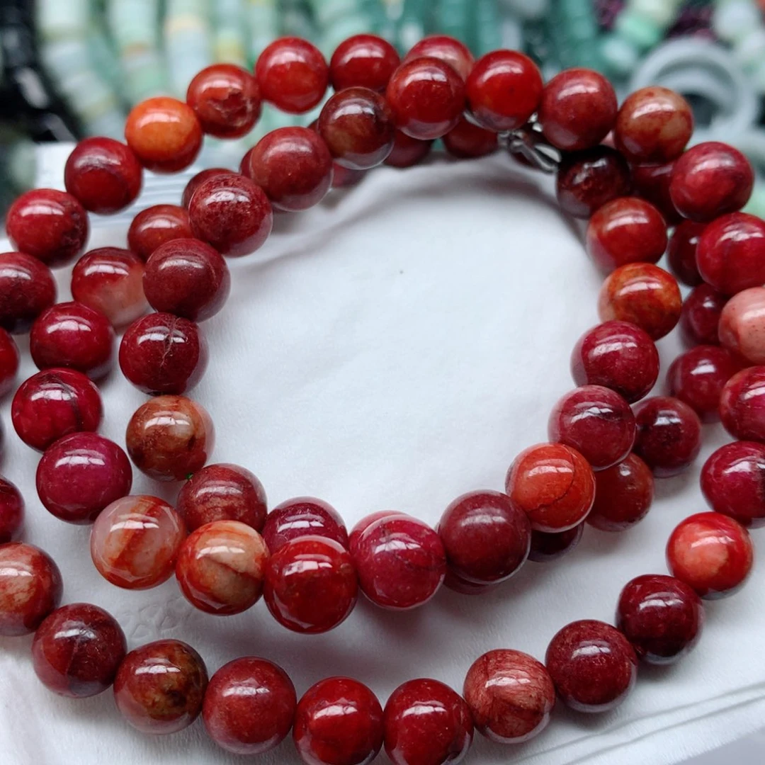 翡翠颈饰未镶嵌手串