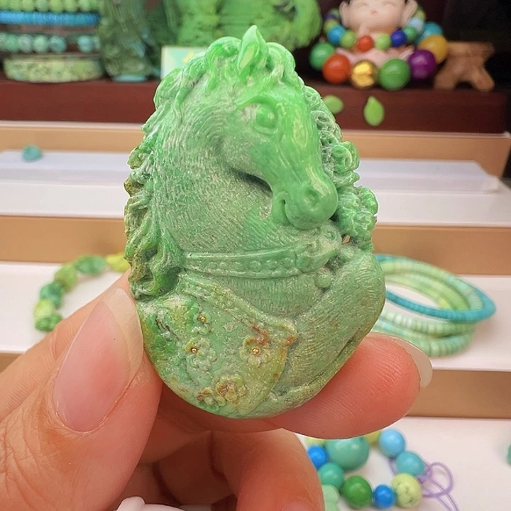 未镶嵌绿松石项链