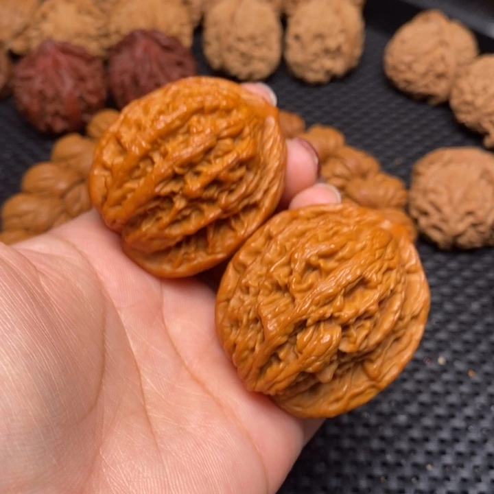 吊坠文玩核桃秦岭野生37