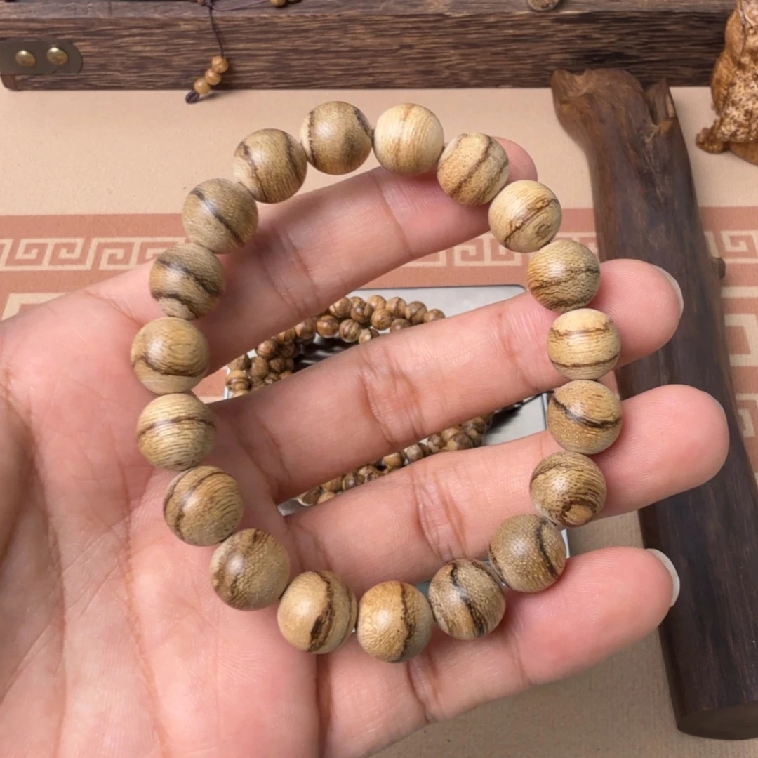 沉香沉香碎屑达拉干1.1cm单圈