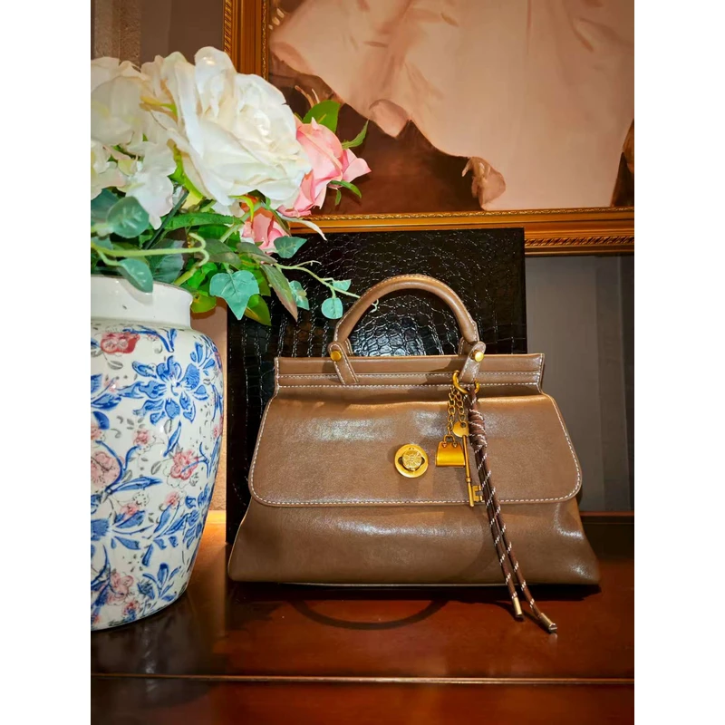 2025新款轻奢卡布奇诺手提包-ZQ