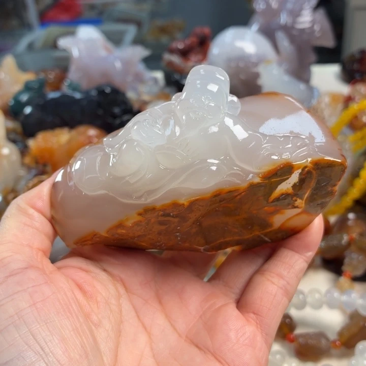 未镶嵌吊坠(不含链)玛瑙/玉髓