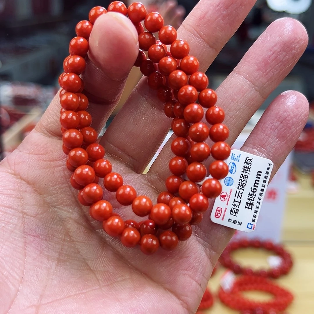 南红玛瑙买未镶嵌6mmmmmm