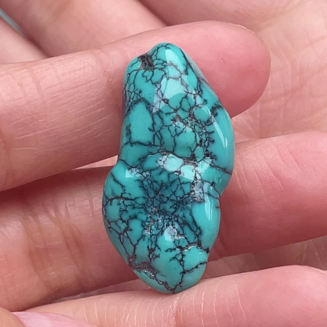 未镶嵌绿松石珠宝奇石长*