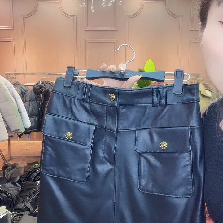 130……140斤皮短裙