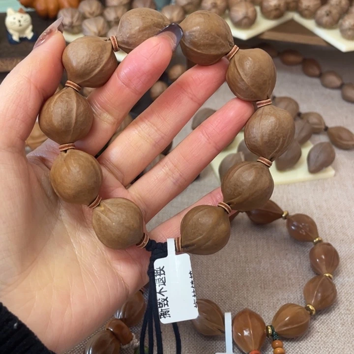 手串/手链橄榄核梅林铁核21.24头货