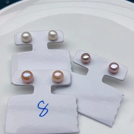淡水珍珠耳饰未镶嵌K**Q