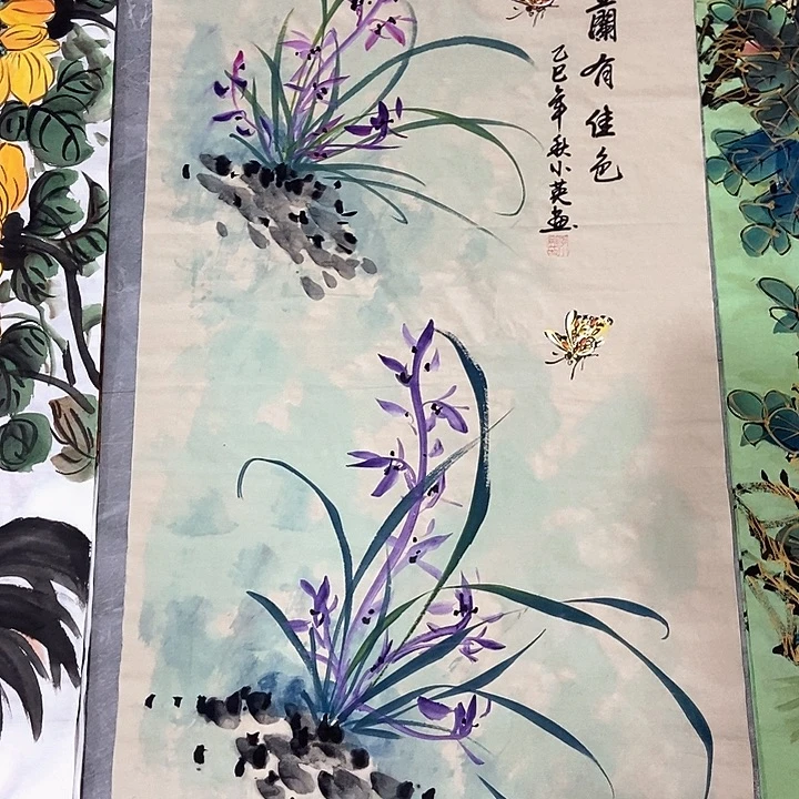 小周画廊的直播间