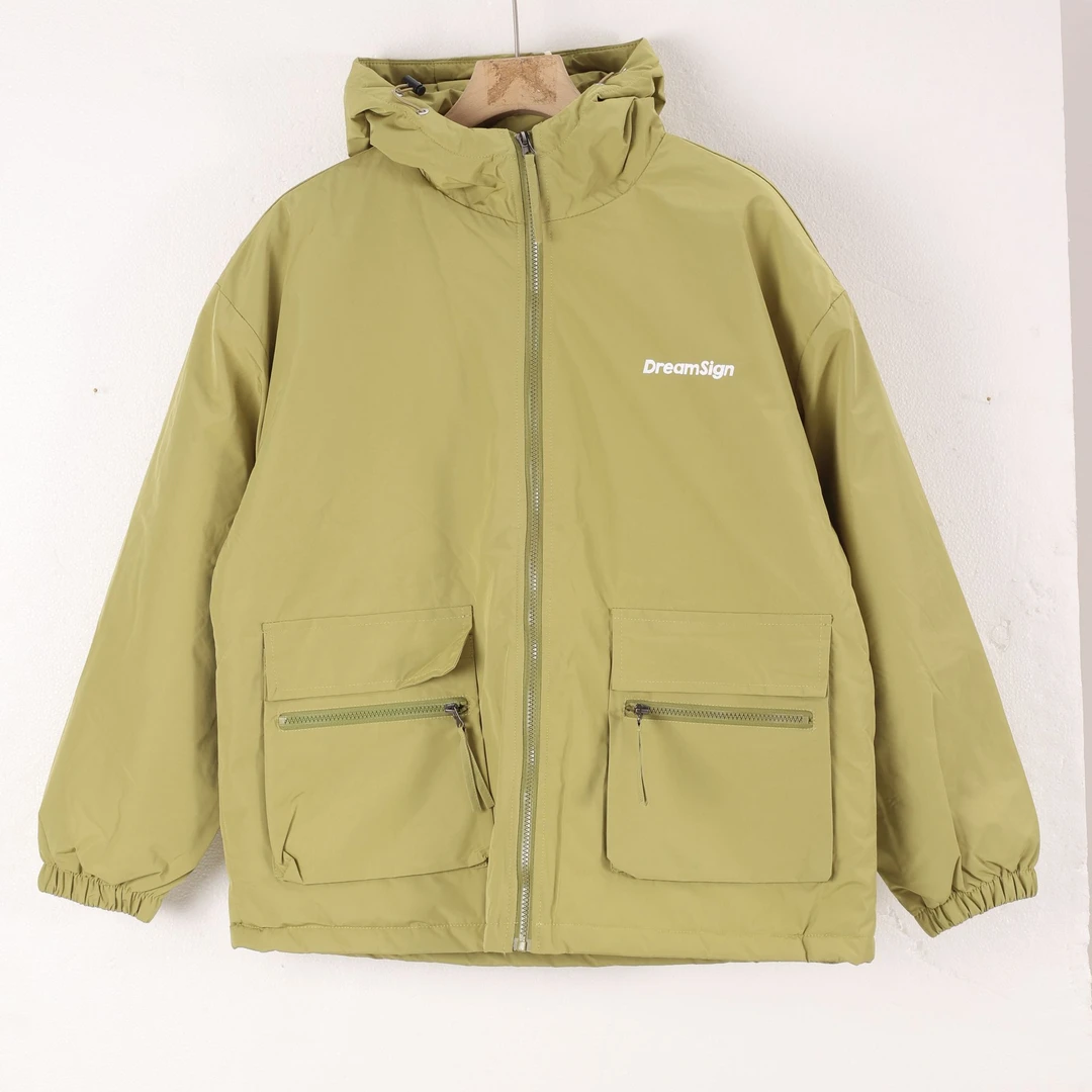 【冯漂亮甄选】N239时尚潮流休闲百搭个性棉衣