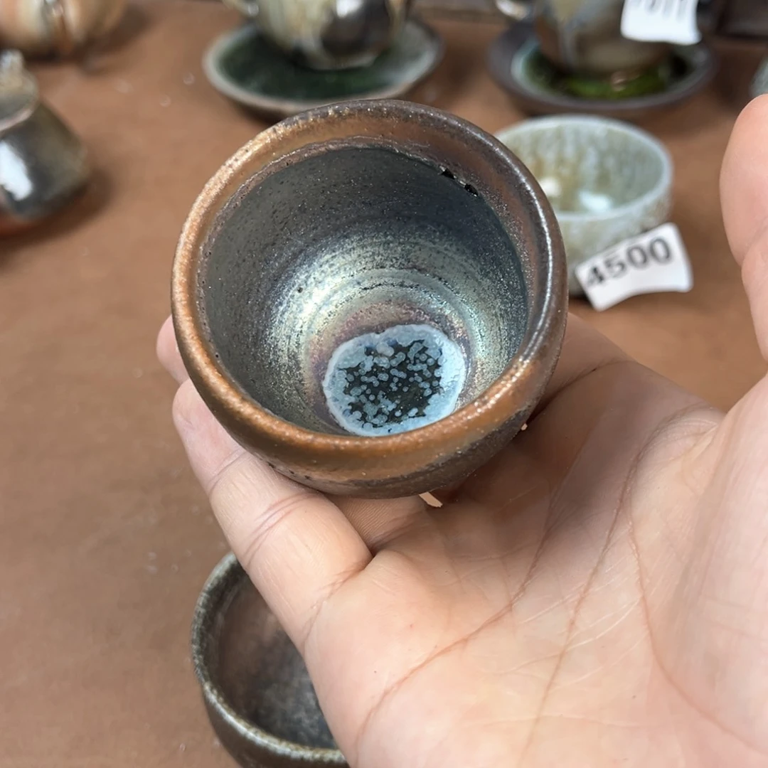 杯柴烧茶器主人杯