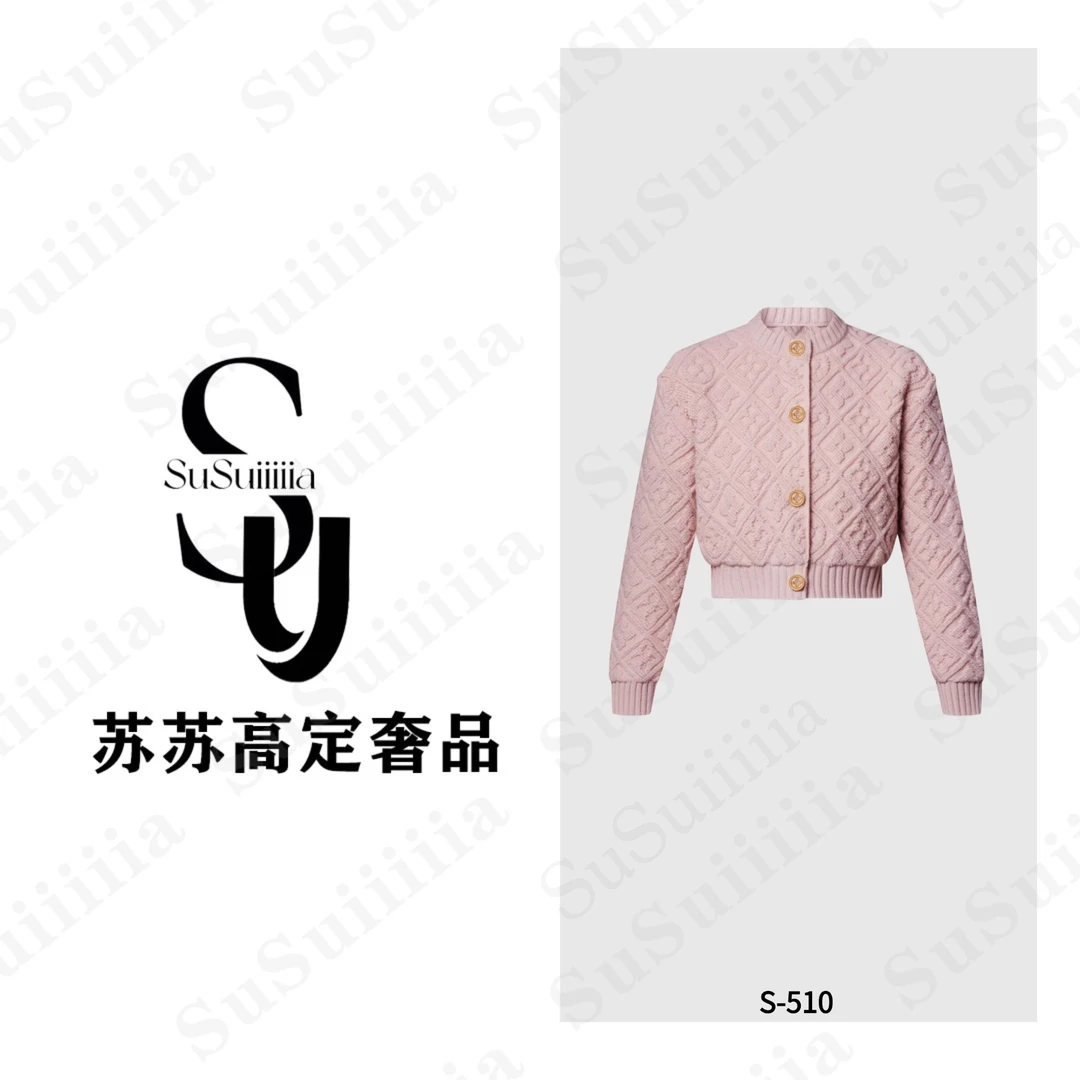 【粉绒香影】秋冬针织粉糯学院风宽松针织上衣510号