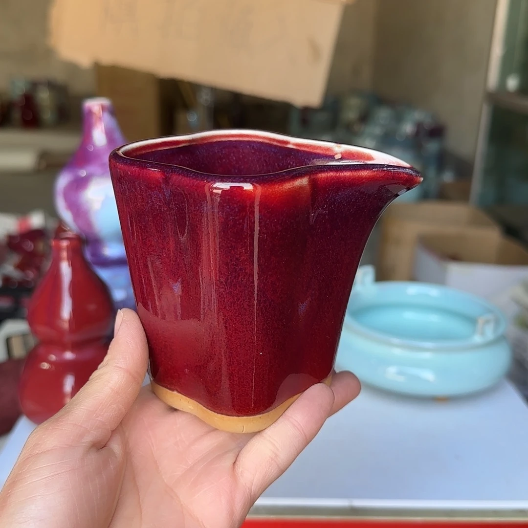 摆件陶郑家钧瓷摆件微瑕