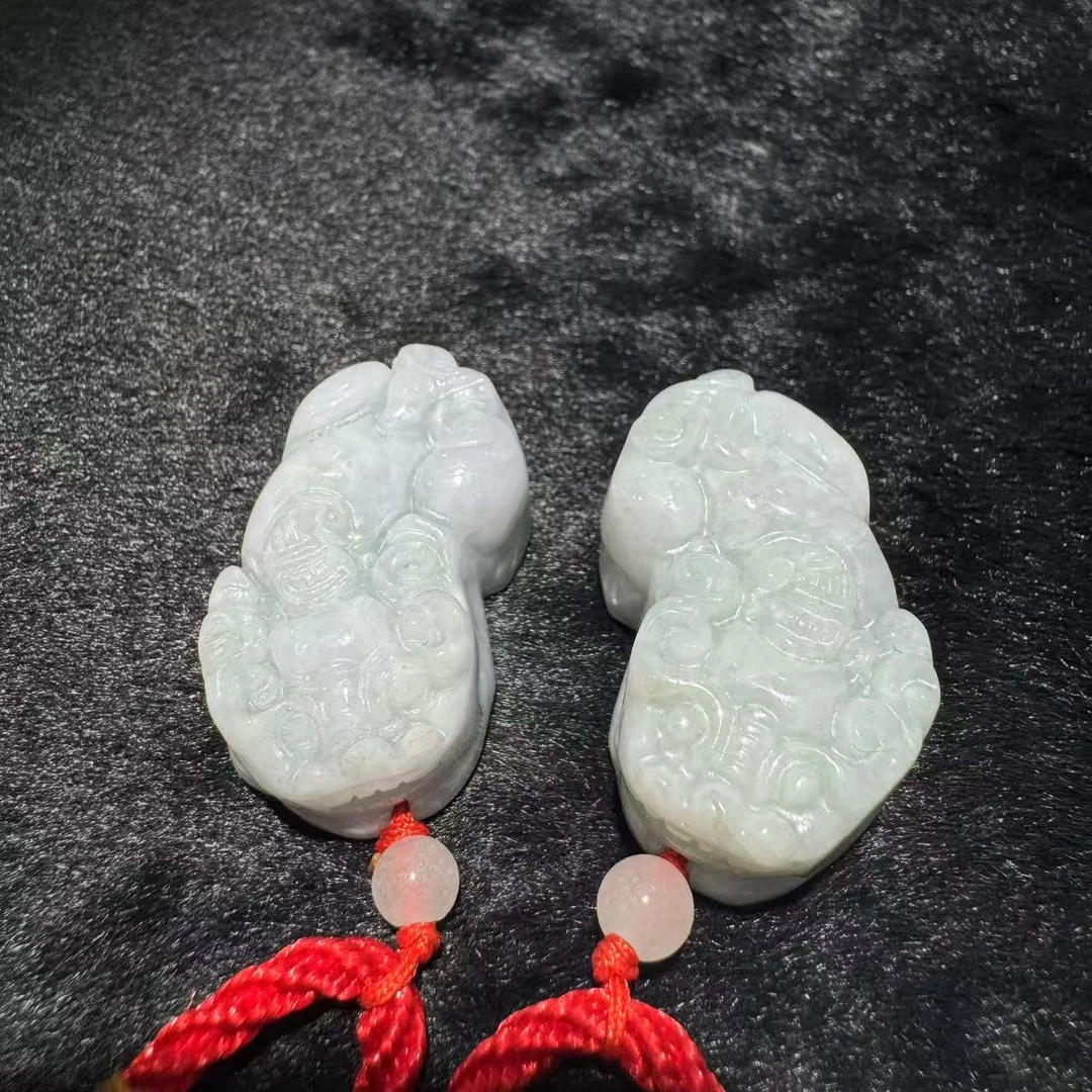 江德洋珠宝缅甸翡翠A货貔貅吊坠-多样性发货只发一件-01