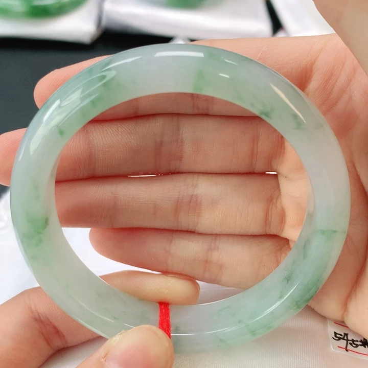 未镶嵌手镯翡翠翡翠手镯54.5强推