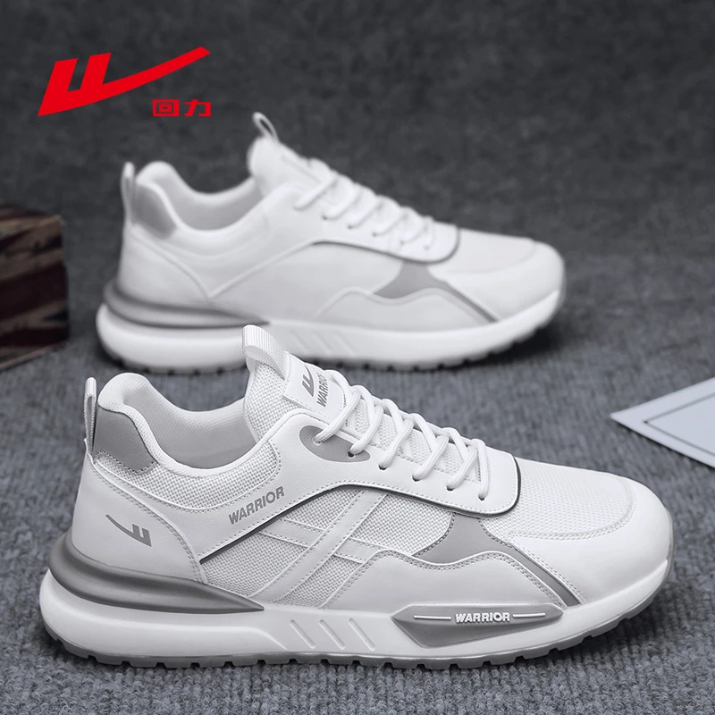 回力男鞋夏季透气时尚百搭网面小白阿甘鞋男士休闲运动鞋爆款潮鞋