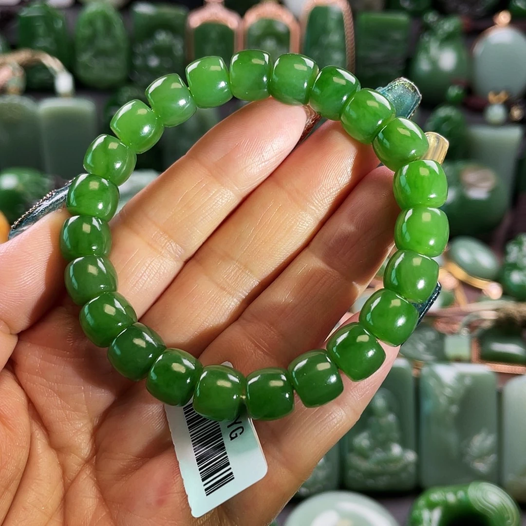 和田玉手串未镶嵌