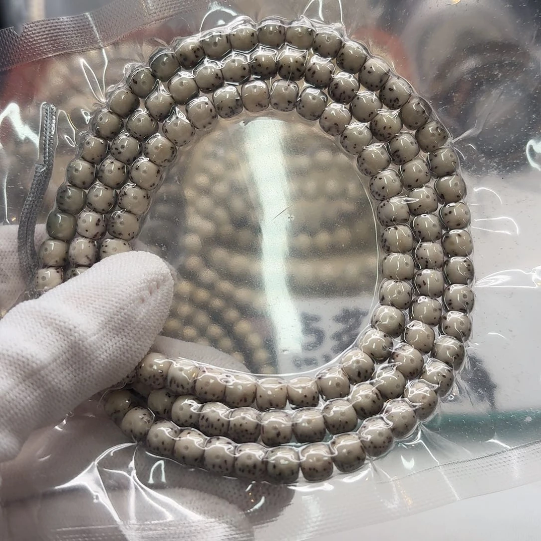 星月菩提吊坠110梵天绿包白大眼睛7左右108