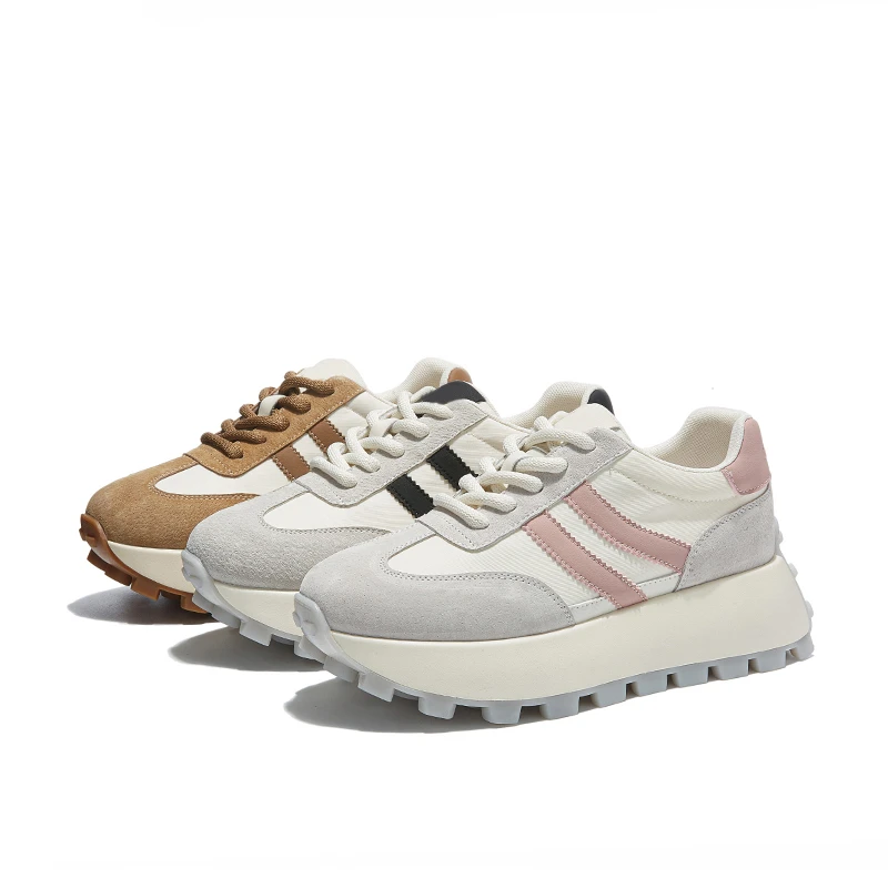 阿甘鞋女2025春季新款厚底休闲鞋G64（贾）