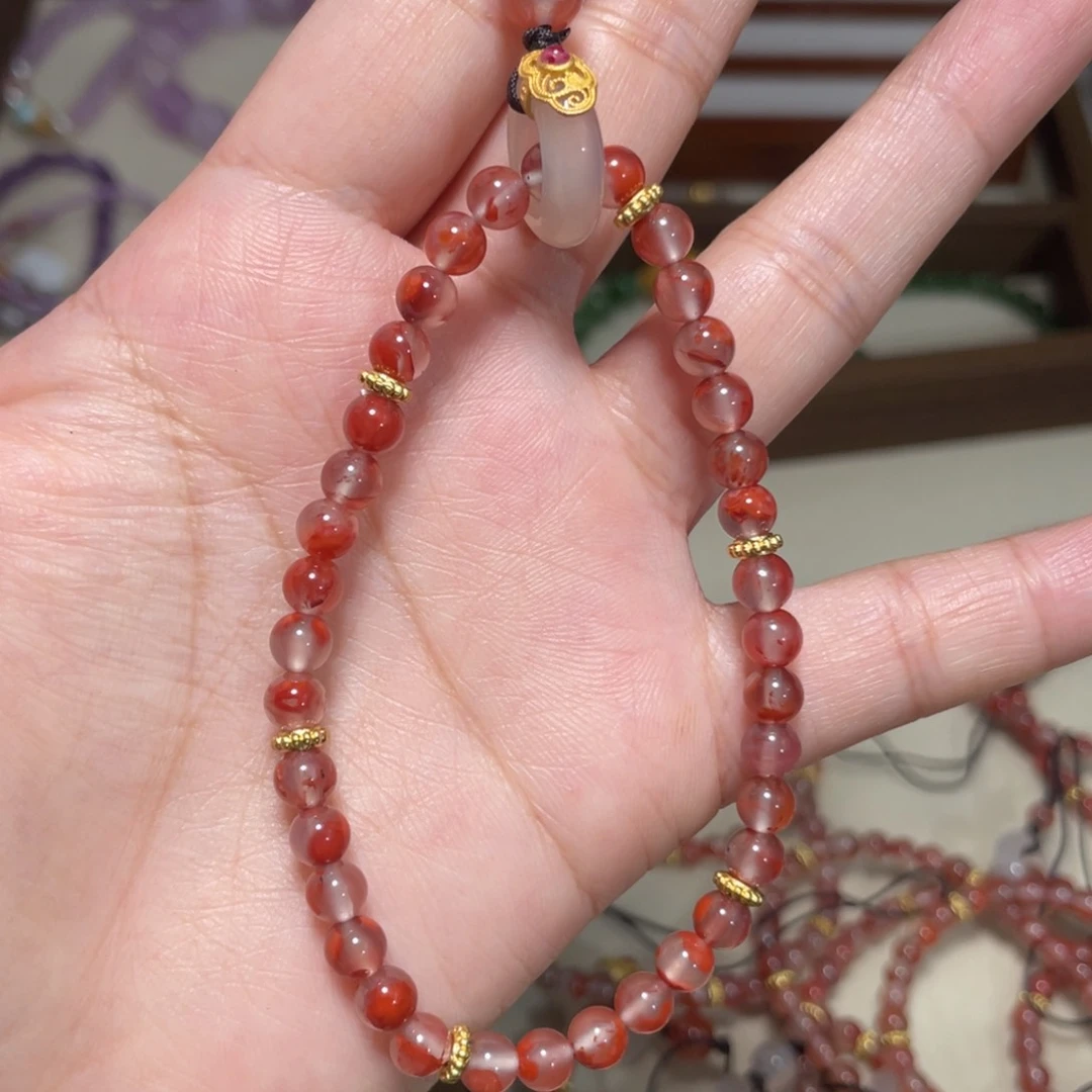 南红玛瑙吊坠(不含链)未镶嵌挂件