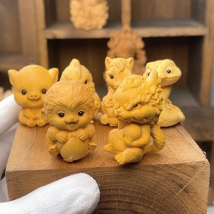 十二生肖一整套十三个摆件