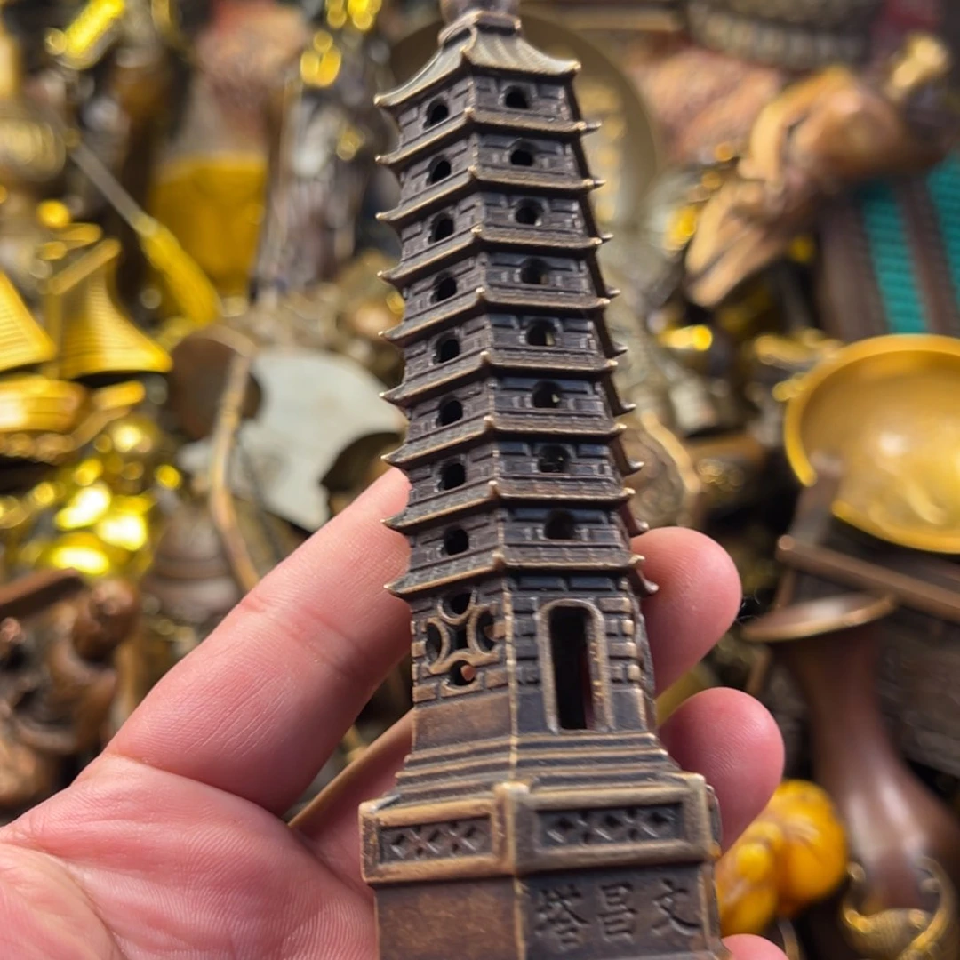 茶壶香炉铜器摆件