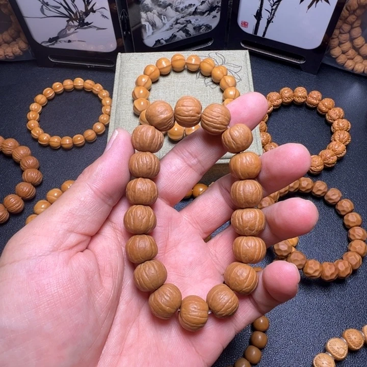 猴头核桃手串南瓜