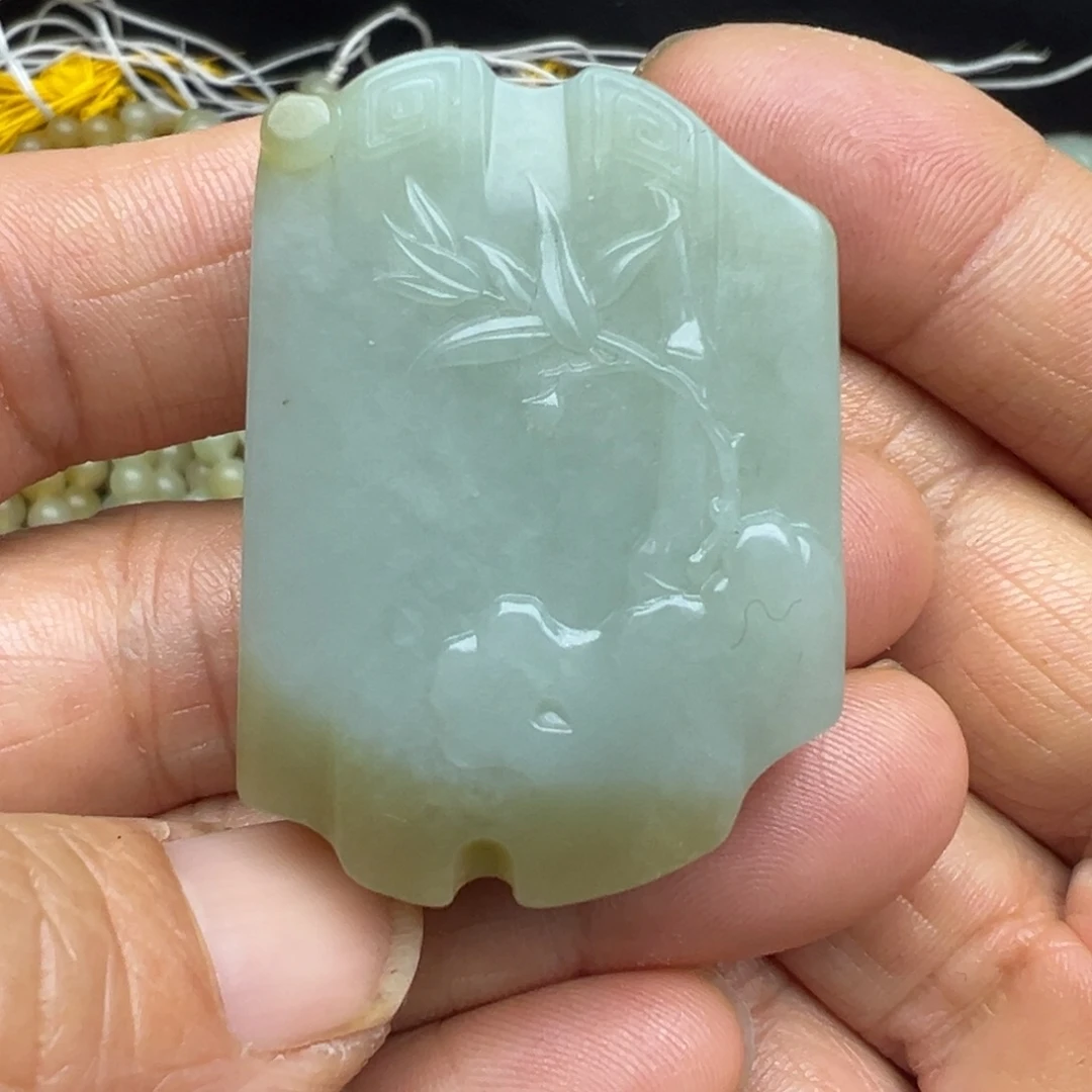 和田玉（糖玉）未镶嵌吊坠(不含链)