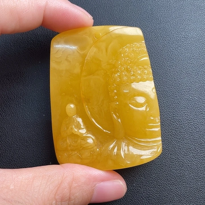 未镶嵌吊坠(不含链)琥珀