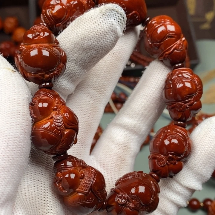 吊坠橄榄核开播福利 海派财神21