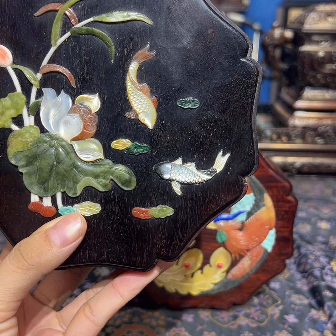 【闪购商品】紫檀木类成套家具喜***甜盒子