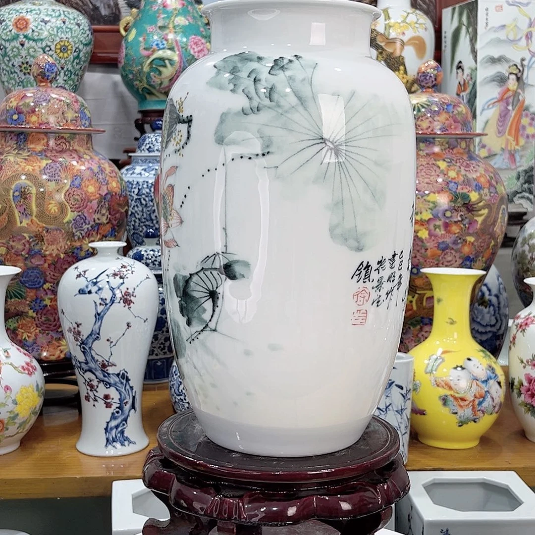 醉***云摆件景德镇的陶瓷