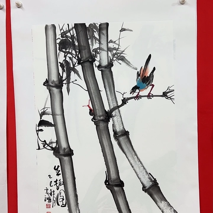 国画黄云鸿精品之作。