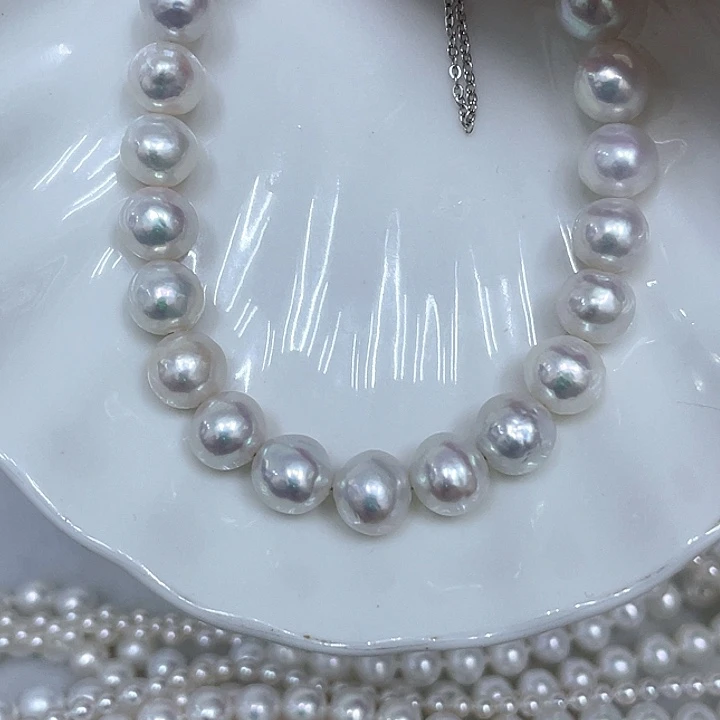 淡水珍珠手绳银S925镶嵌