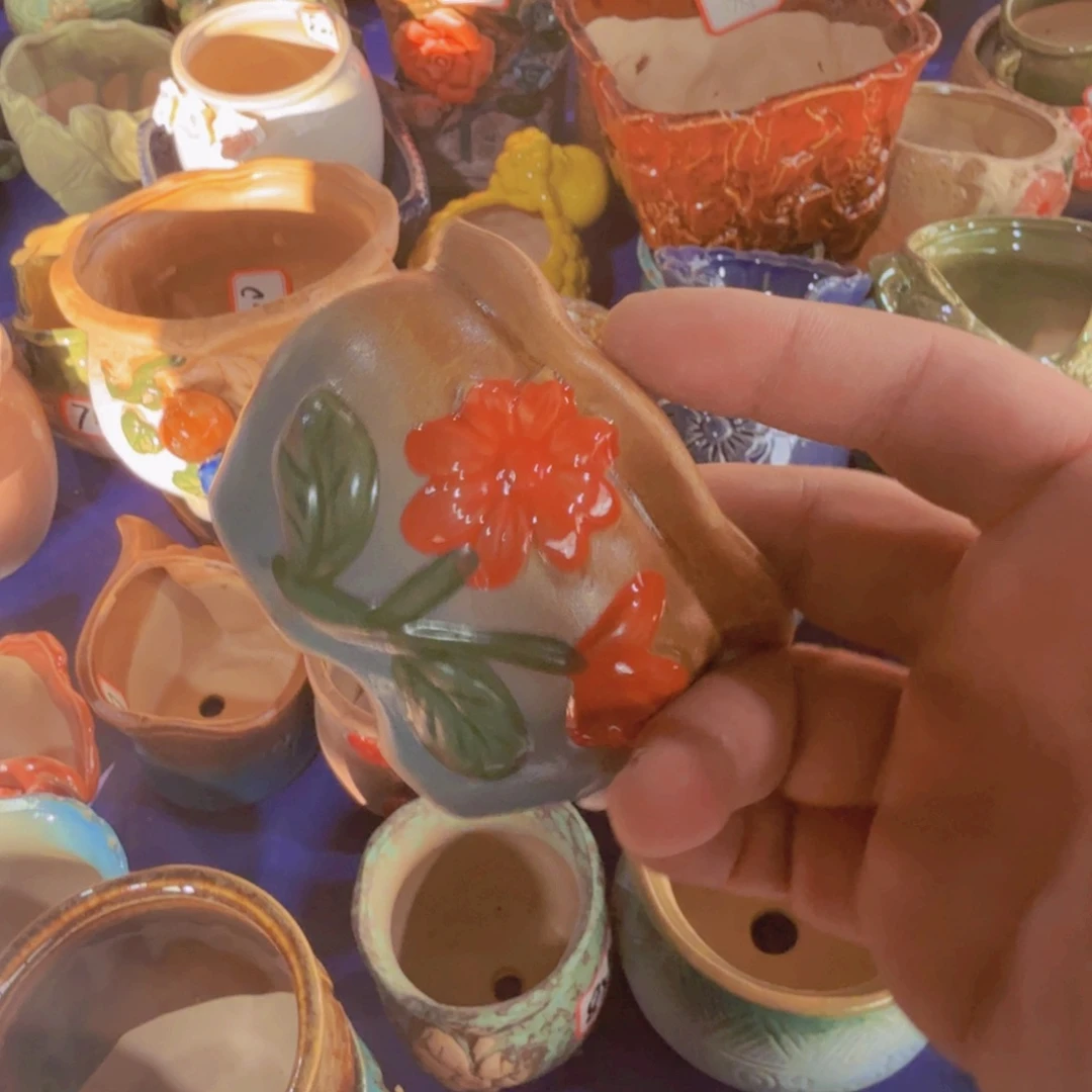 紫砂花盆粗陶盆粗陶盆