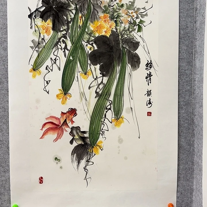 国画花鸟等多种形式为广大