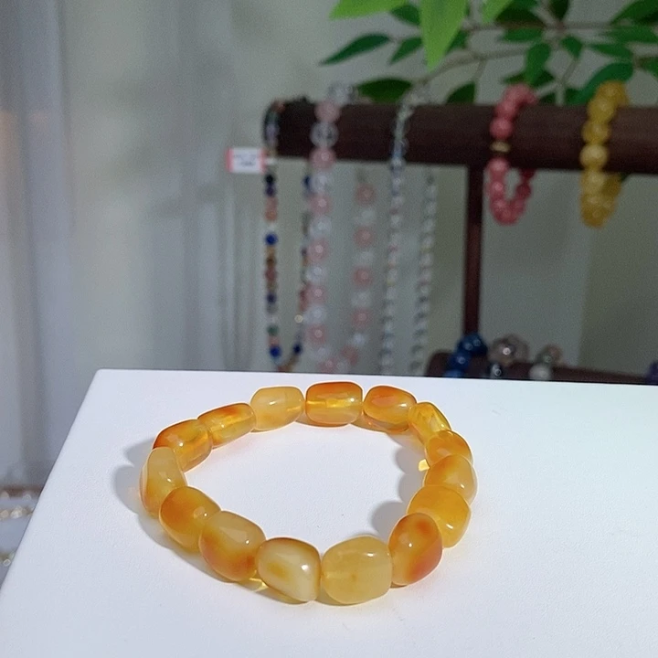 手链蜜蜡未镶嵌单圈手链