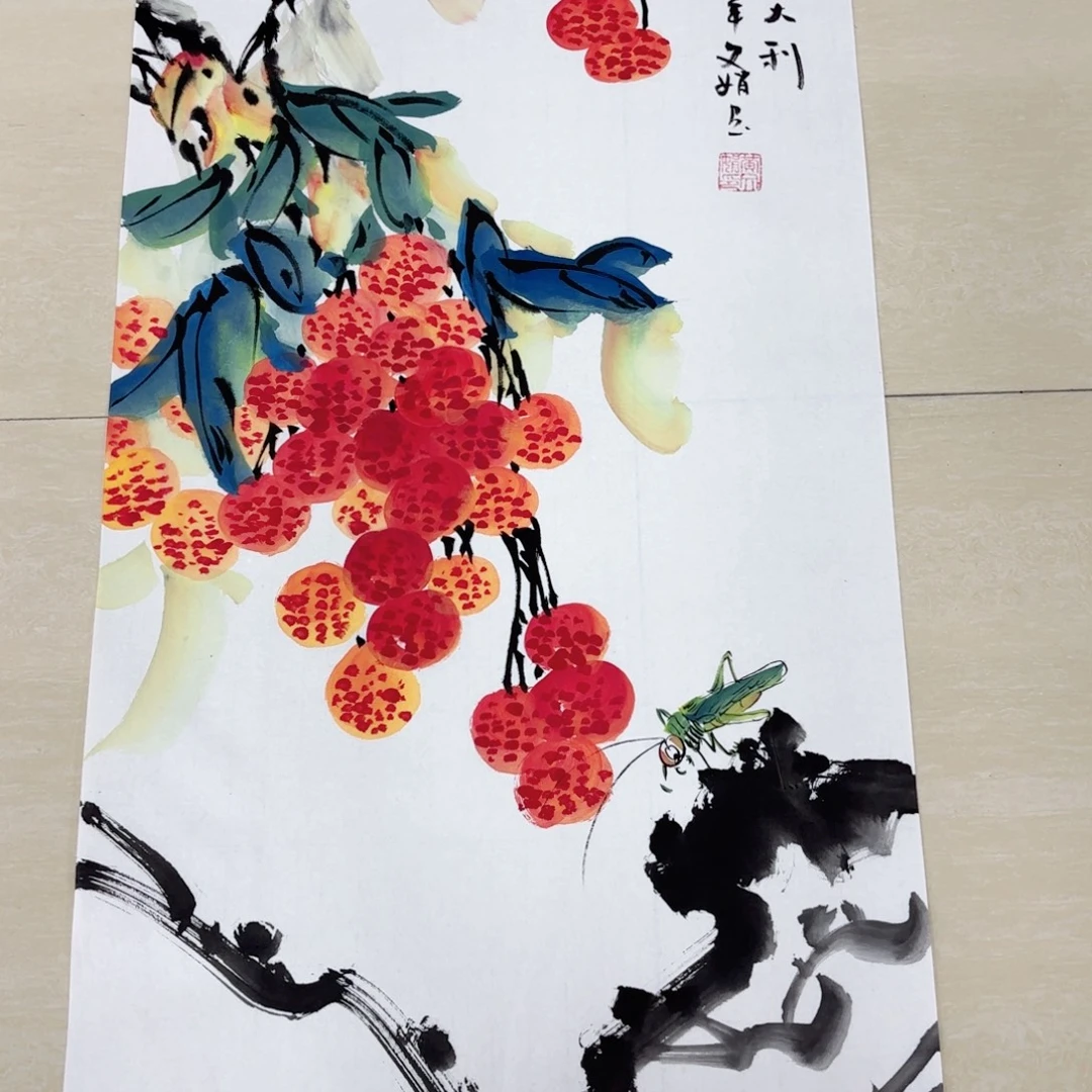 国画国画作品展。。。