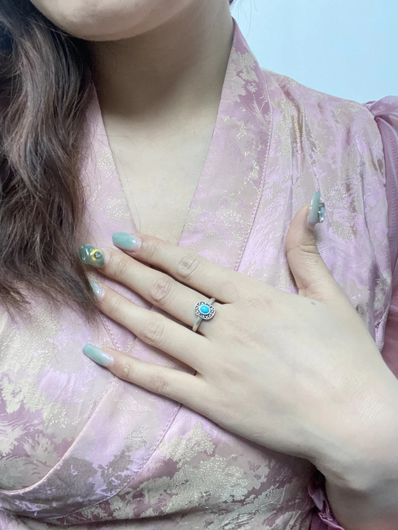 925银戒指 【索南措姆专属】点缀太阳戒指