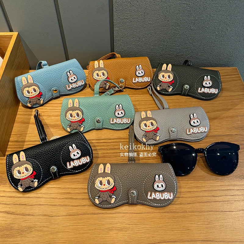 卡通可爱拉布布眼镜收纳袋男女墨镜眼镜盒便携学生近视眼镜保护套