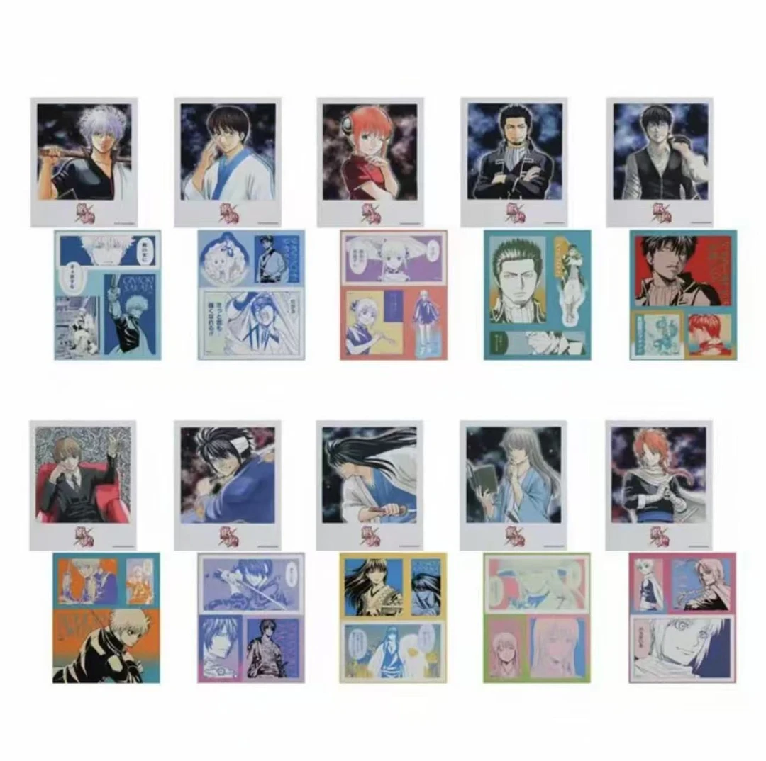 日谷正版 银魂 js限定 原画拍立得贴纸 盲袋 散池