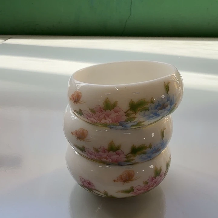 高端羊脂玉系列三个一组